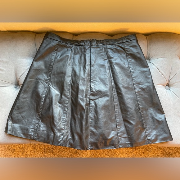 BONGO Patent Leather Mini Skirt - Picture 2 of 3